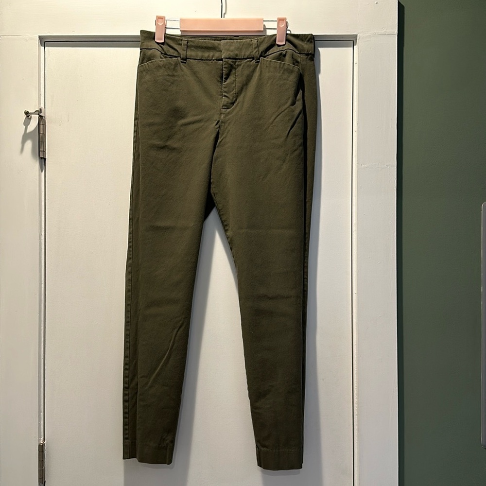 Old Navy- size 10 pixie pant- army green